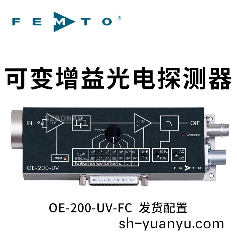 OE-200係列可變增益光接收器—快速光功率計